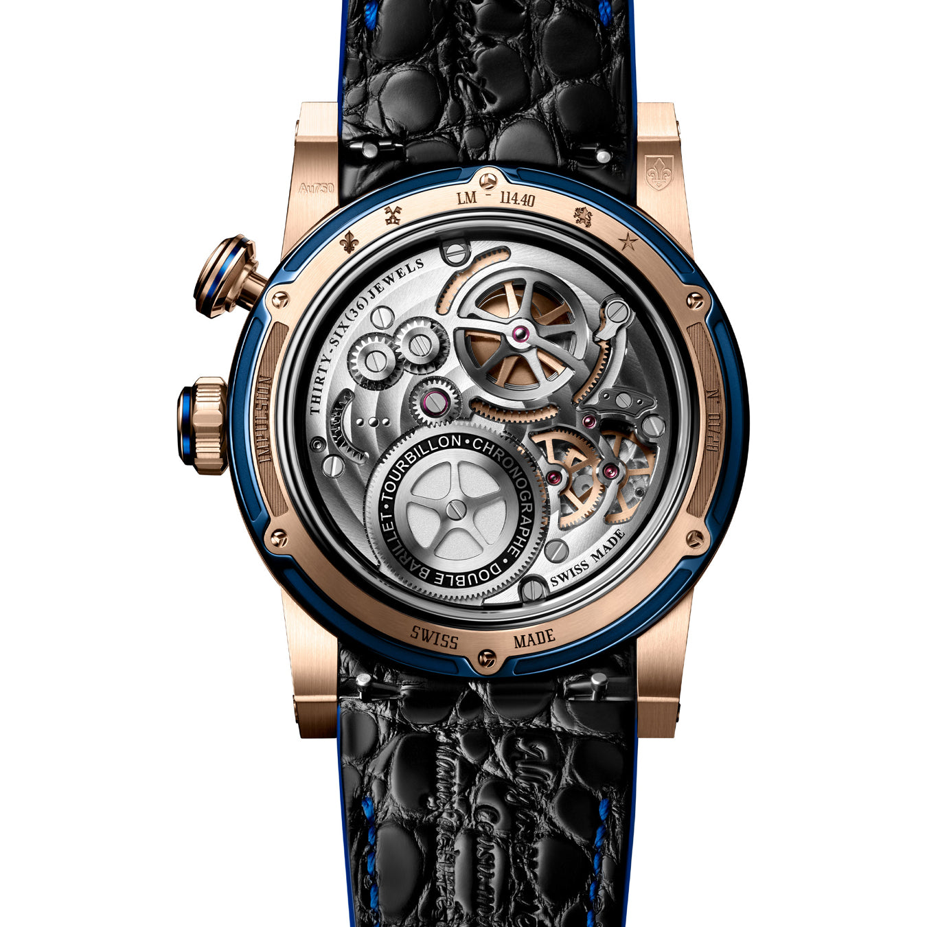 Louis Moinet LM-114.40.20 Impulsion 18k Rose Gold & Titanium Limited Edition