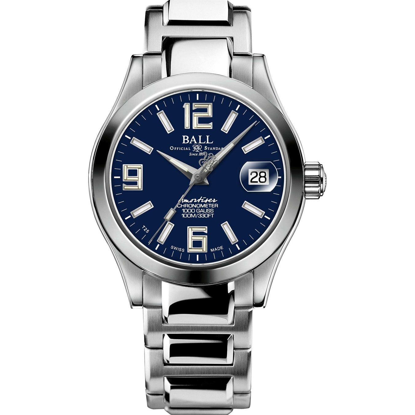 Ball NL9616C-S4CJ-BE Engineer III Pioneer II Blue Dial 36mm