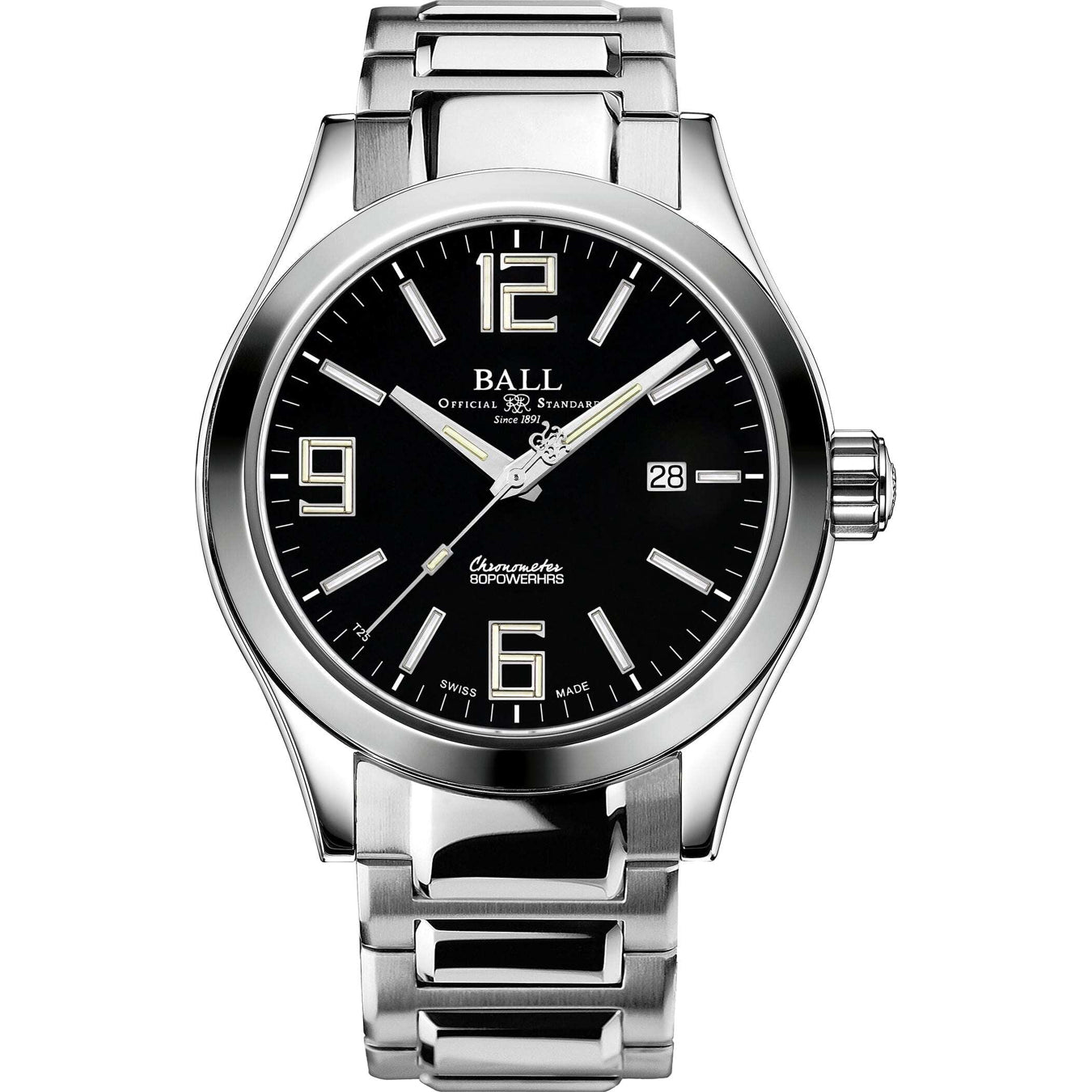 Ball NM2128C-S2CJ-BK Engineer M Pioneer II Black Dial 43mm