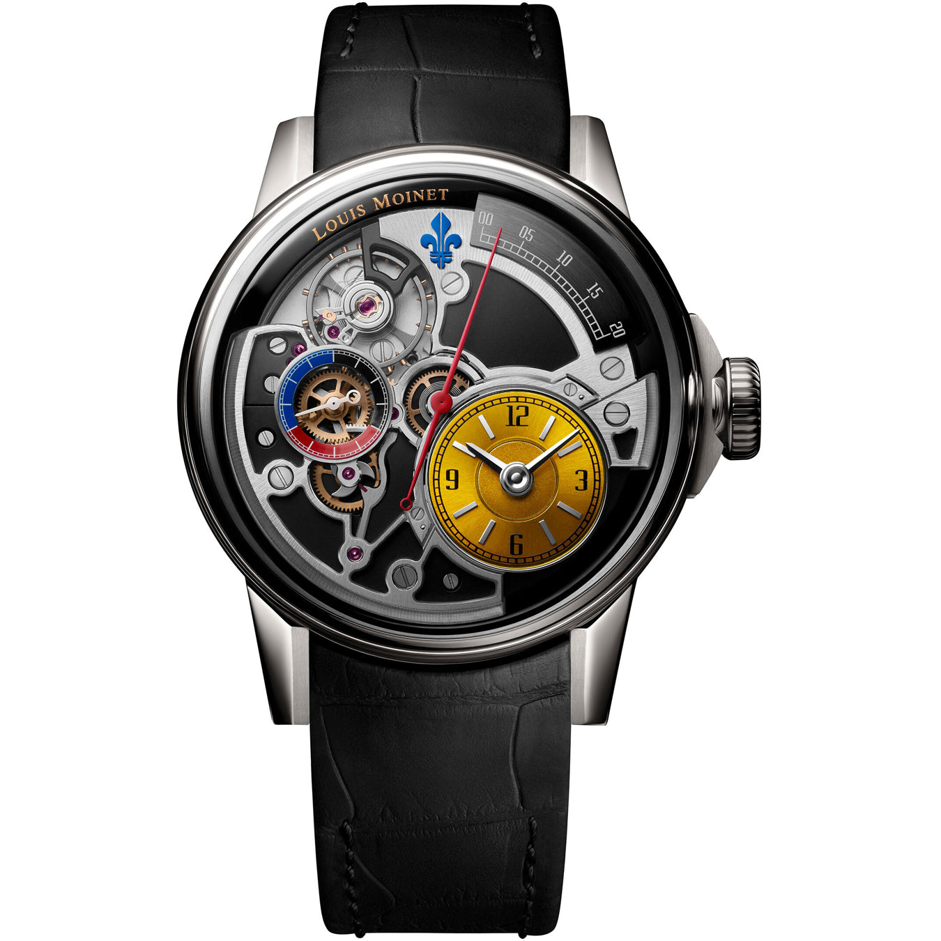 Louis Moinet LM-85.20.30 Tempograph Spirit Titanium Limited Edition
