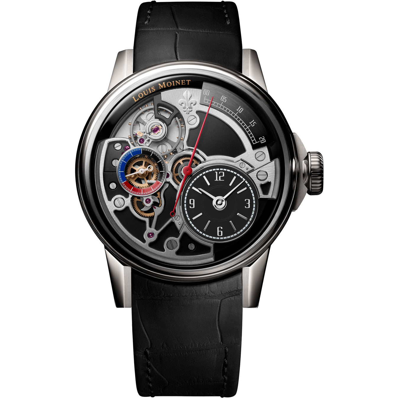 Louis Moinet LM-85.20.50 Tempograph Spirit Titanium Limited Edition