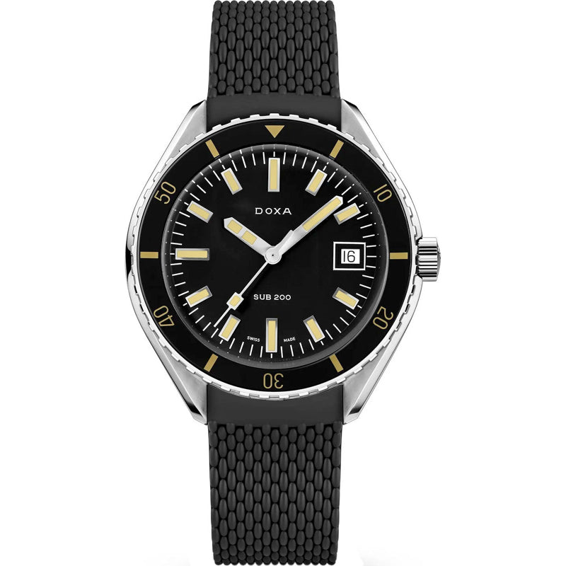 DOXA Sub 200 Sharkhunter 799.10.101.20 on Strap