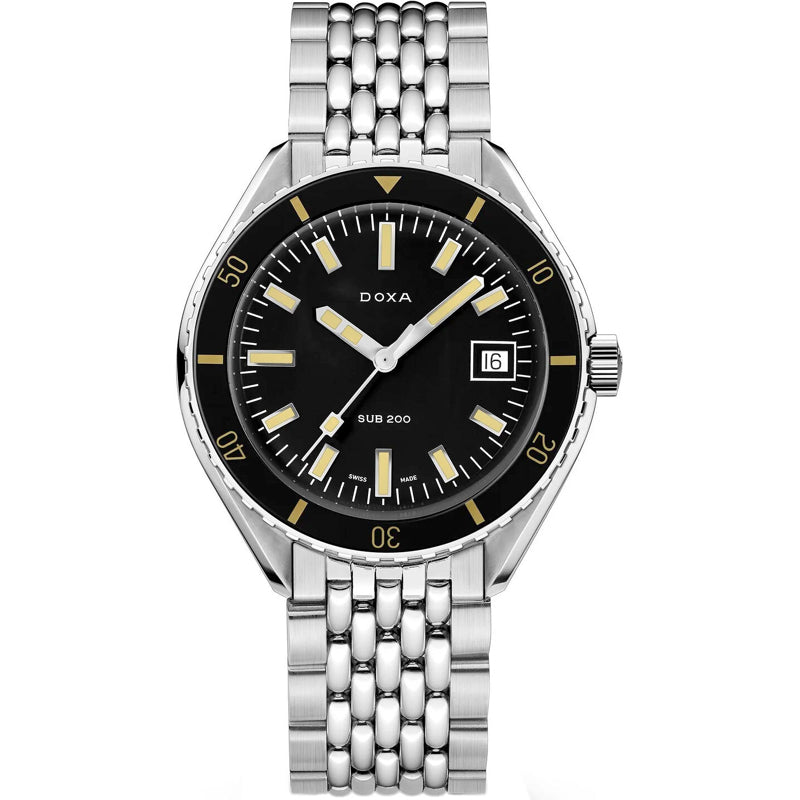 DOXA Sub 200 Sharkhunter 799.10.101.10 on Bracelet