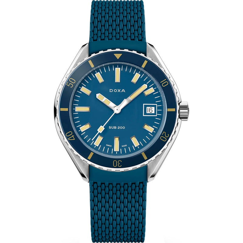 DOXA Sub 200 Caribbean 799.10.201.32 on Strap