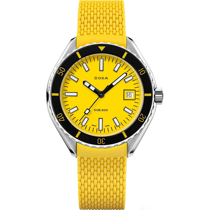 DOXA Sub 200 Divingstar 799.10.361.31 on Strap