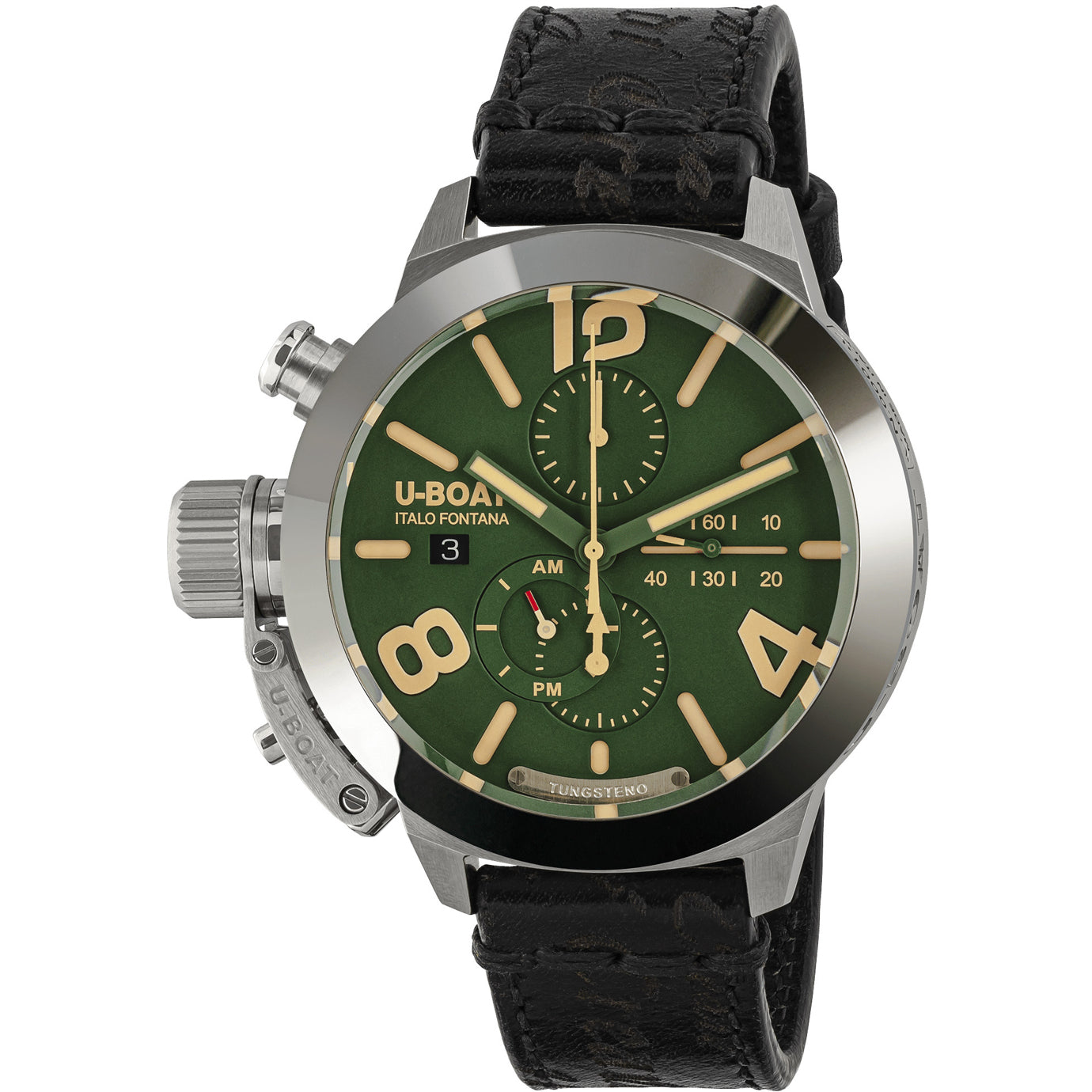 U-Boat 9581 Classico 45 Tungsteno Cas Green
