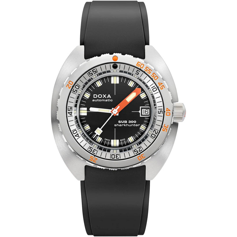 DOXA Sub 300 Sharkhunter 821.10.101.20 on Strap