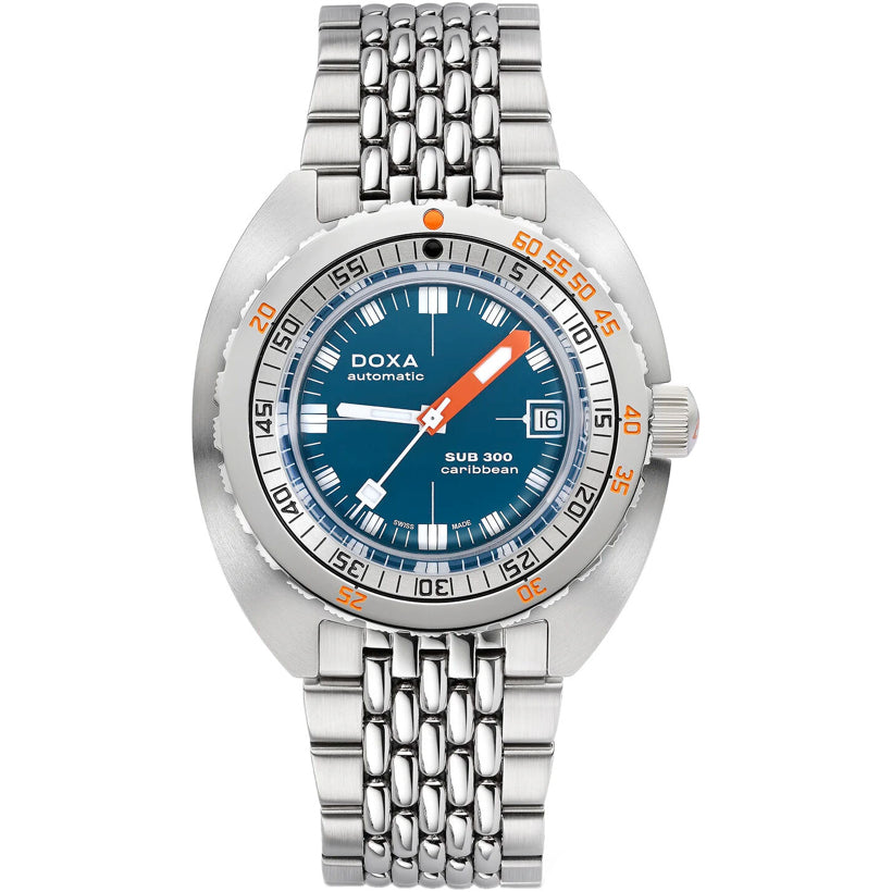 DOXA Sub 300 Caribbean 821.10.201.10 on Bracelet