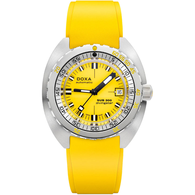 DOXA Sub 300 Divingstar 821.10.361.31 on Strap