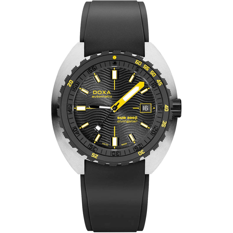 DOXA Sub 300β Divingstar 830.10.361.20 on Strap