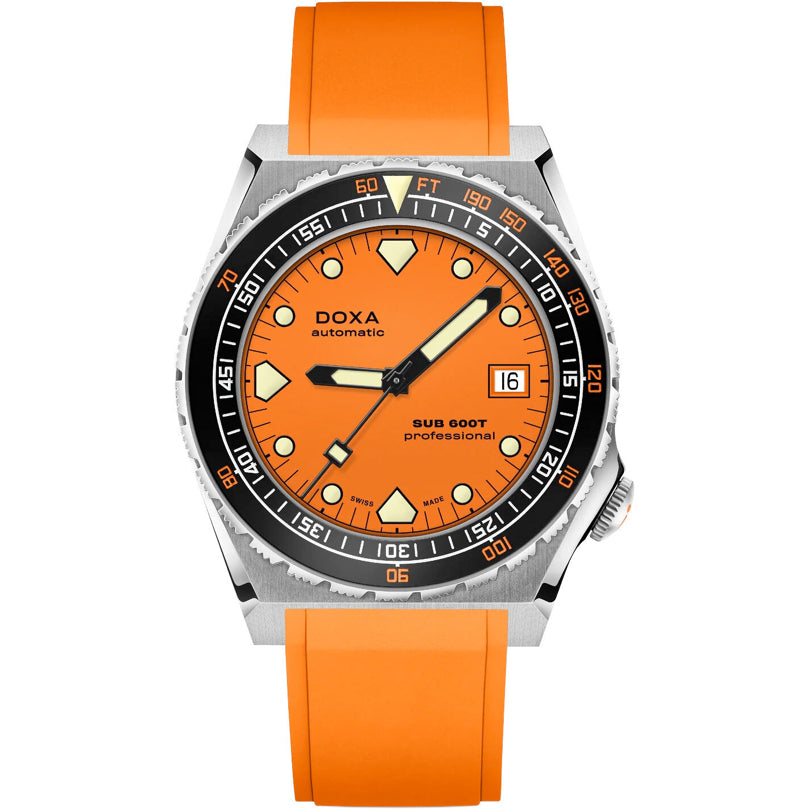 DOXA Sub 600T Professional 861.10.351.21 on Strap