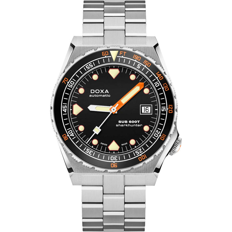 DOXA Sub 600T Sharkhunter 861.10.101.10 on Bracelet