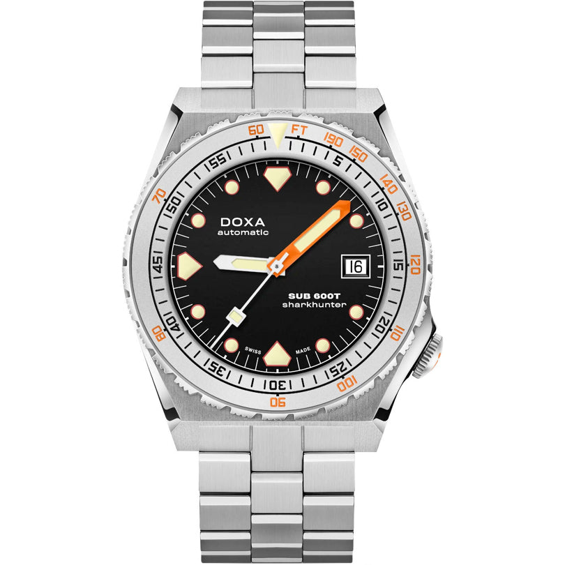 DOXA Sub 600T Sharkhunter 862.10.101.10 on Bracelet