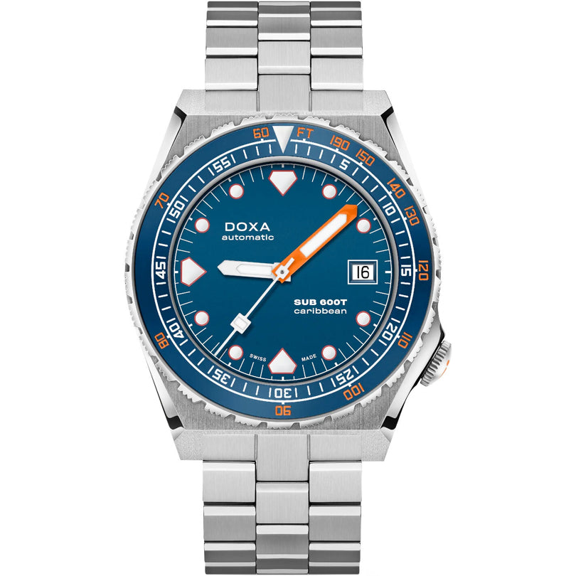 DOXA Sub 600T Caribbean 861.10.201.10 on Bracelet