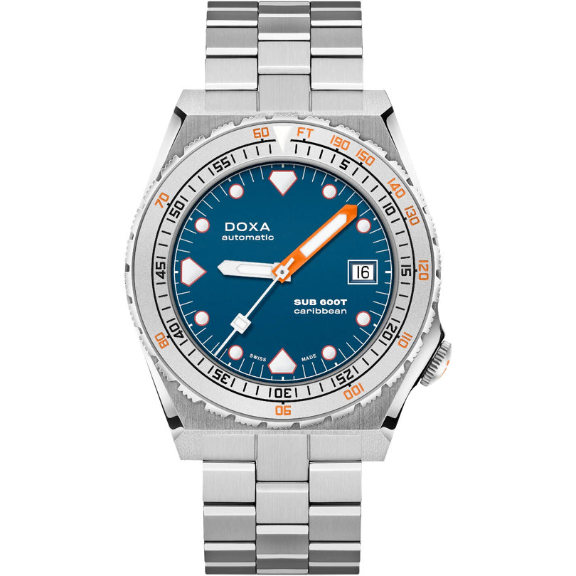 DOXA Sub 600T Caribbean 862.10.201.10 on Bracelet