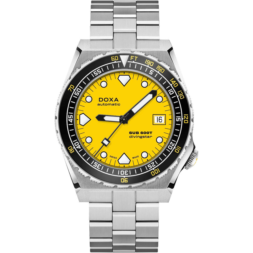 DOXA Sub 600T Divingstar 861.10.361.10 on Bracelet