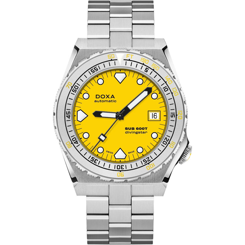 DOXA Sub 600T Divingstar 862.10.361.10 on Bracelet