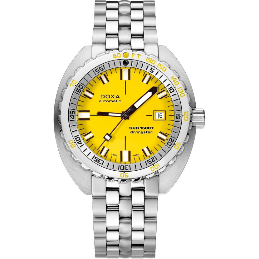 DOXA 1500T Divingstar 881.10.361.10 on Bracelet