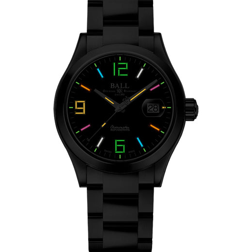 Ball NM9032C-S5CJ-BKR Engineer M Pioneer II Black Dial 40mm
