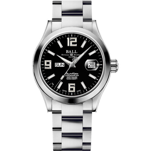Ball NM9036C-S2CJ-BK Engineer III Pioneer II Black Dial 40mm