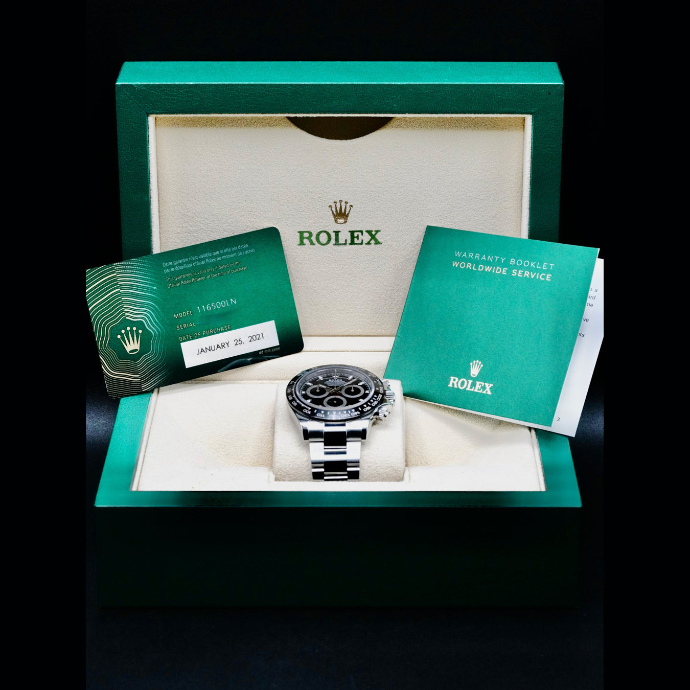 Rolex 116500LN Cosmograph Daytona
