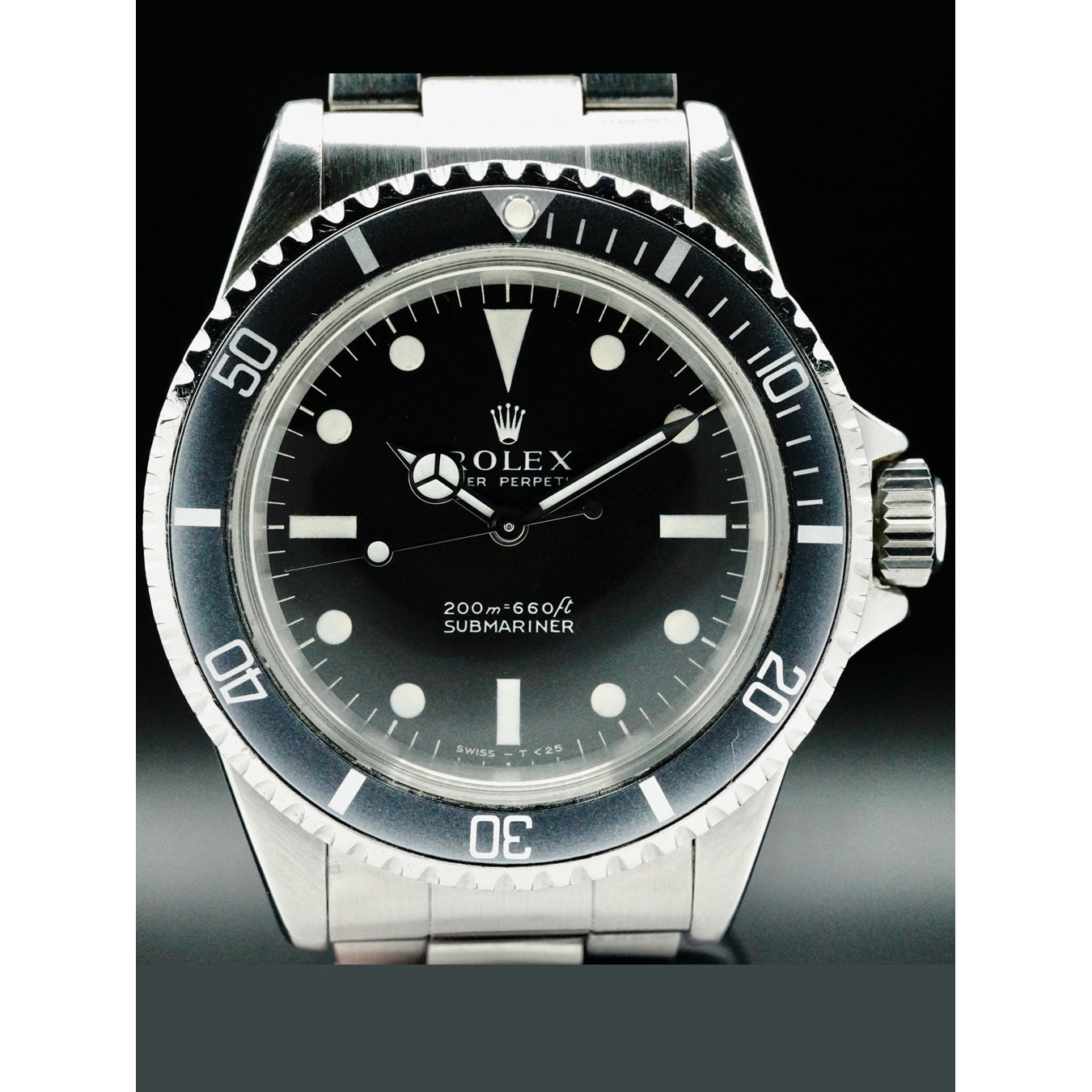 Rolex Submariner 5513 1967 Premier Shape Meters First Dial