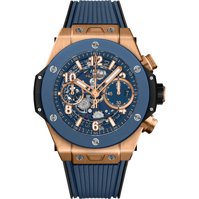 Hublot 441.OL.5181.RX Big Bang Unico King Gold Blue Ceramic