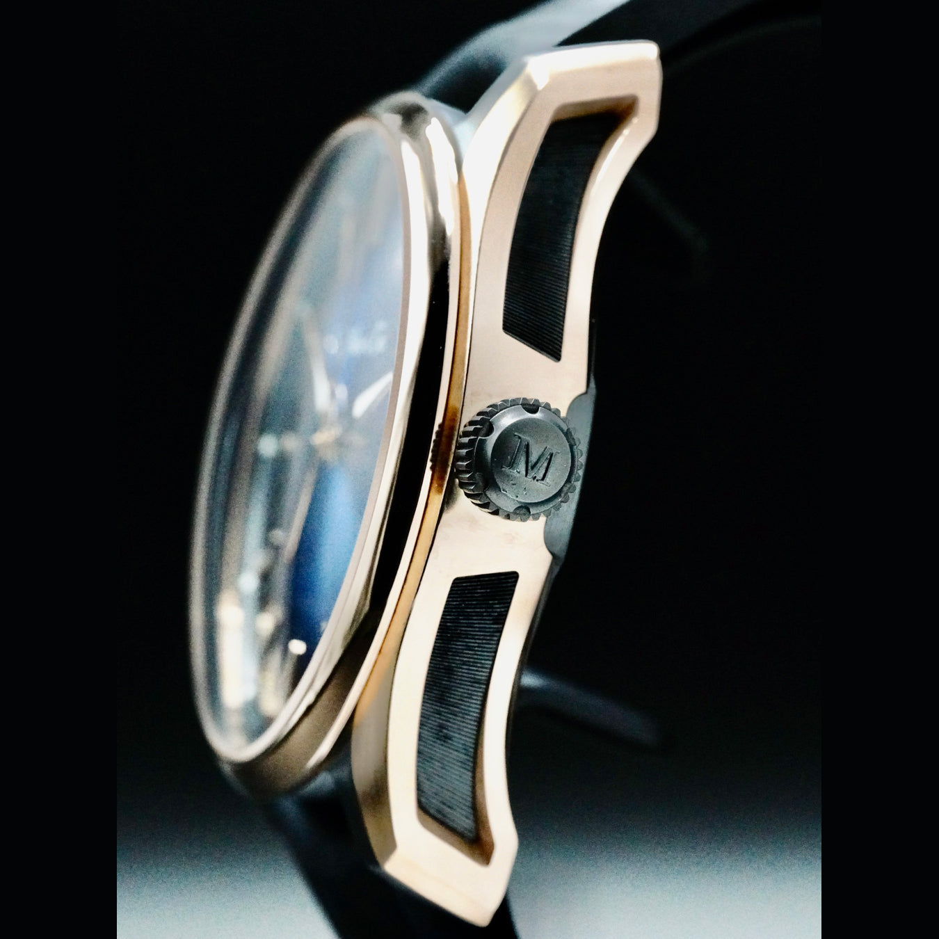 H. Moser and Cie. 3200-0903 Pioneer Centre Seconds Midnight Blue