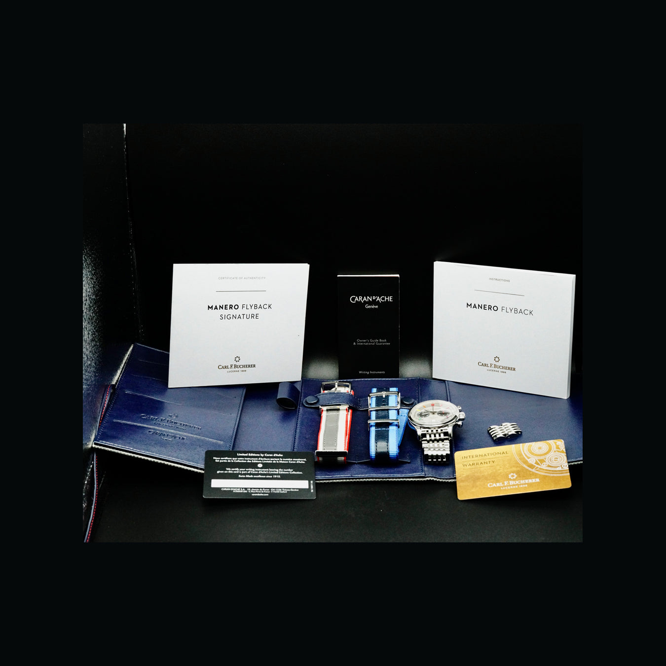 Carl F. Bucherer 00.10919.08.13.98 Manero Flyback Rainbow