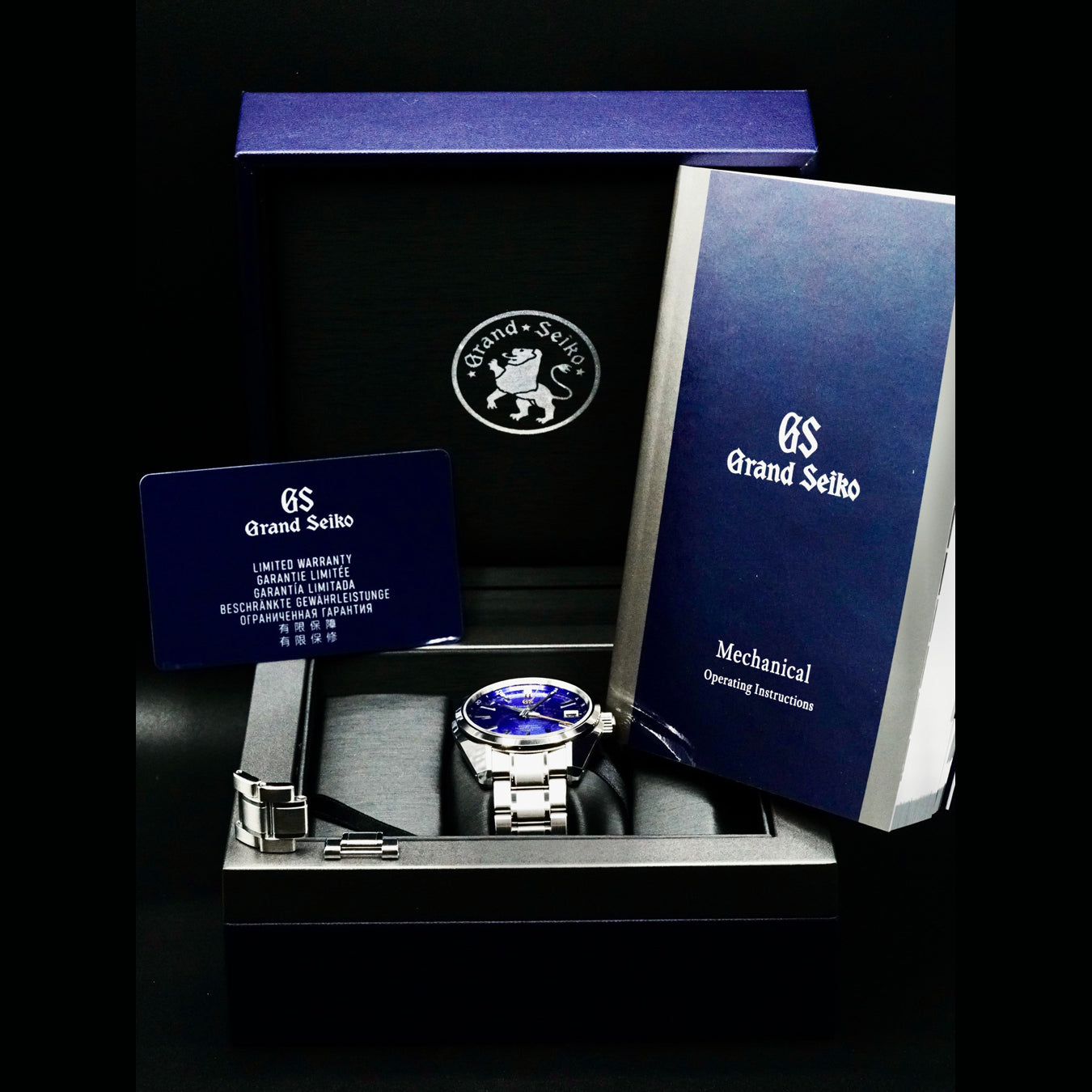 Grand Seiko SBGJ261 Hi Beat 36000 GMT Peacock