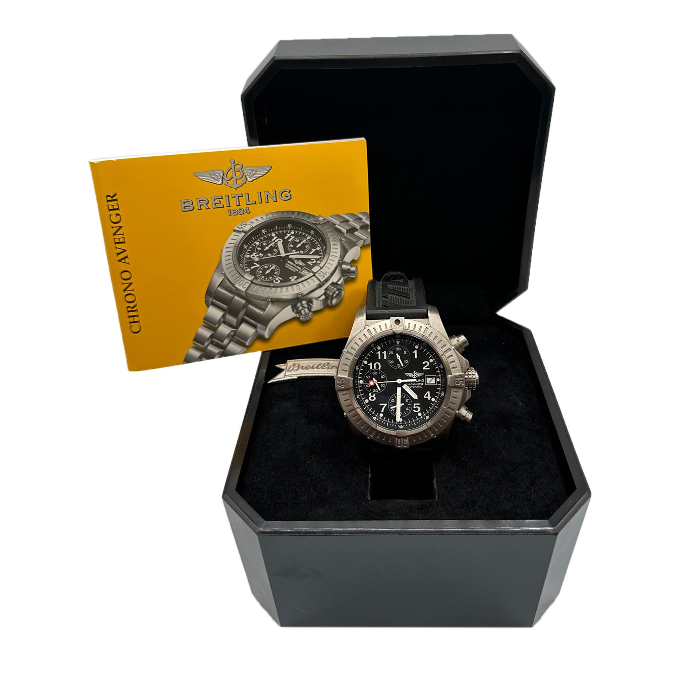 Breitling Avenger E13360 Black Dial Chronograph