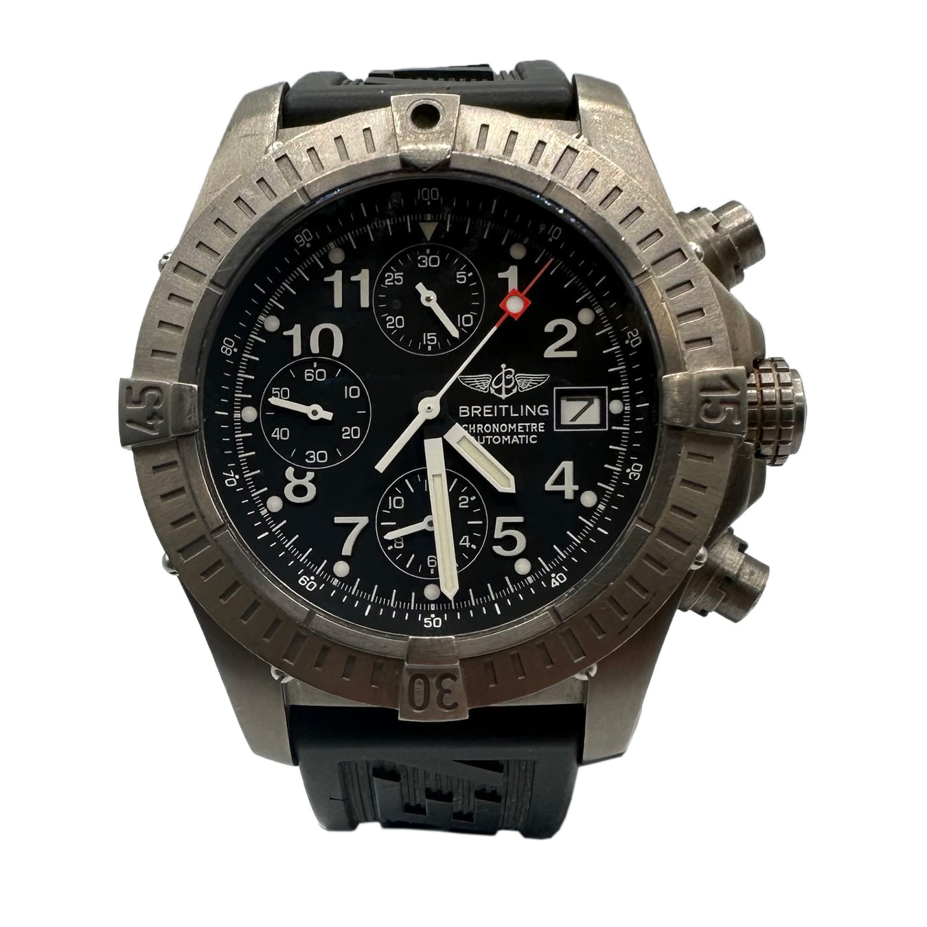 Breitling Avenger E13360 Black Dial Chronograph