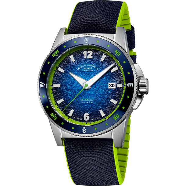 Mühle Glashütte Sportivo Compass Date on Strap