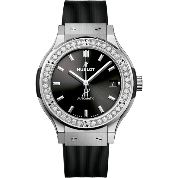 Hublot 565.NX.1470.RX.1204 Classic Fusion Titanium Diamonds 38mm