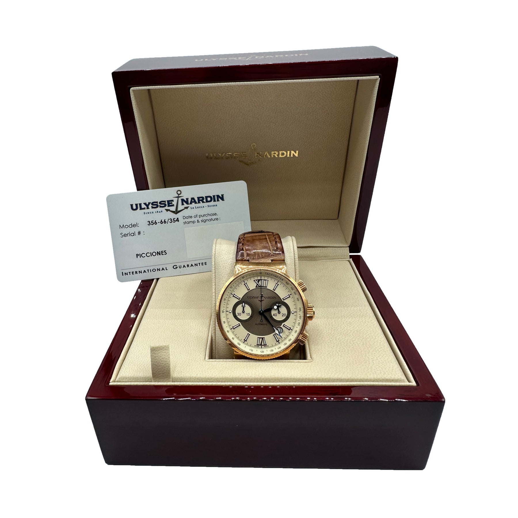Ulysse Nardin Maxi Marine Chronograph 356-66/354