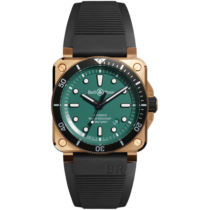 Bell & Ross BR 03-92 Diver Black and Green Bronze