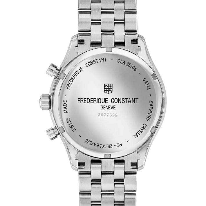 Frederique Constant FC-292MG5B6B Quartz Chronograph 40mm