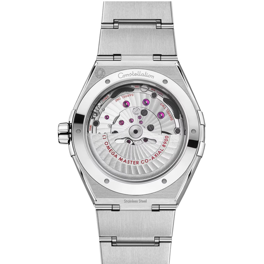 Omega 131.30.41.21.99.001 Constellation Meteorite Dial Steel on Steel 41mm
