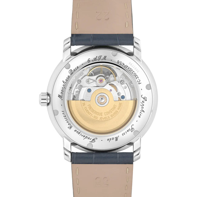 Frederique Constant FC-335MCNW4P26 Heart Beat Moonphase Date 40mm