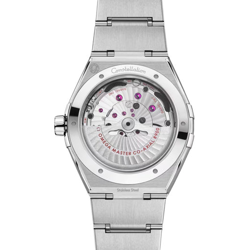 Omega 131.30.41.21.99.003 Constellation Meteorite Dial Steel on Steel 41mm