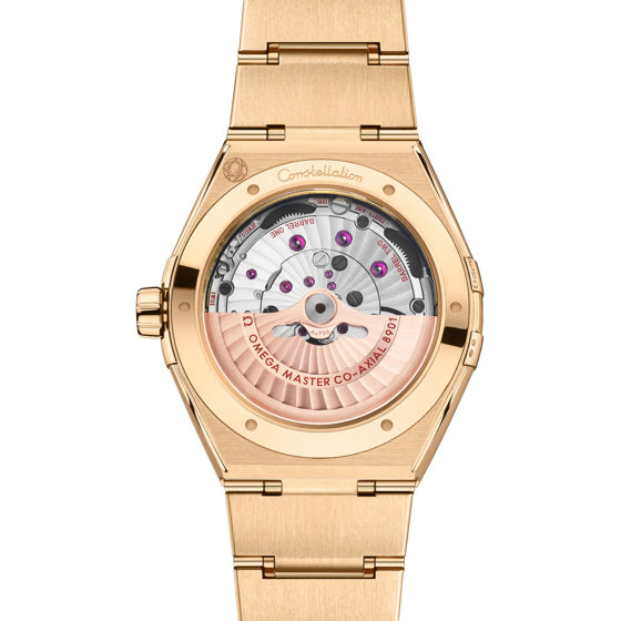 Omega 131.50.41.21.99.001 Constellation Meteorite Dial Moonshine Gold 41mm