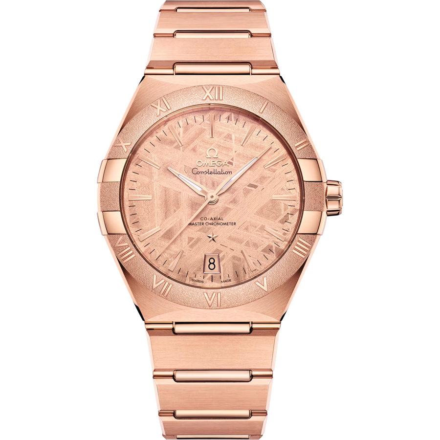 Omega 131.50.41.21.99.002 Constellation Meteorite Dial Sedna Gold 41mm