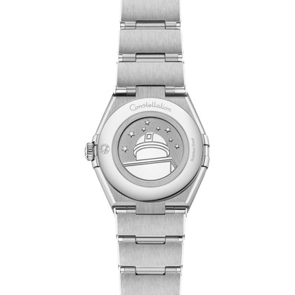 Omega 131.15.28.60.99.001 Constellation Meteorite Dial Steel and Diamonds 28mm