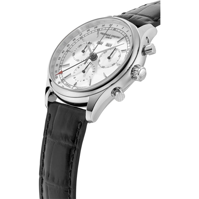 Frederique Constant FC-296SW5B6 Quartz Chronograph Triple Calendar 40mm