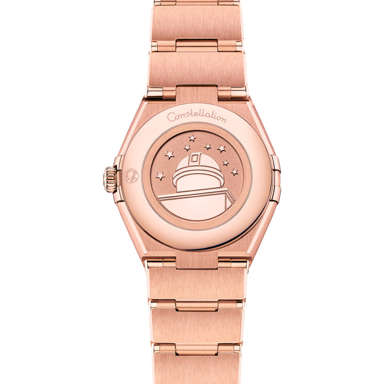 Omega 131.55.28.60.99.005 Constellation Meteorite Dial Gold and Diamonds 28mm
