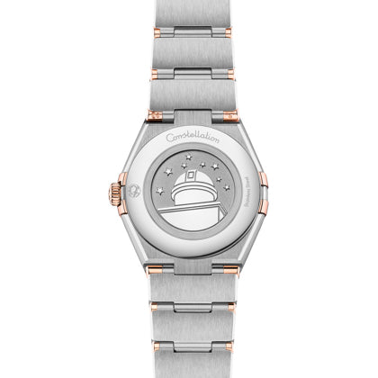 Omega 131.25.28.60.99.001 Constellation Meteorite Dial Steel Gold and Diamonds 28mm