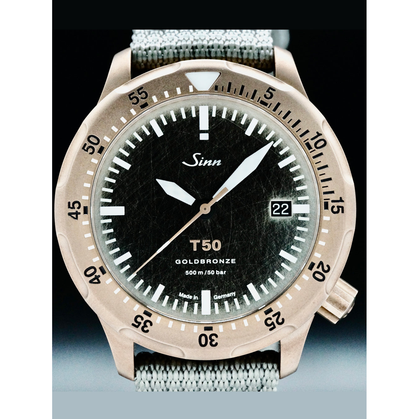 Sinn 1052.061 T50 Goldbronze
