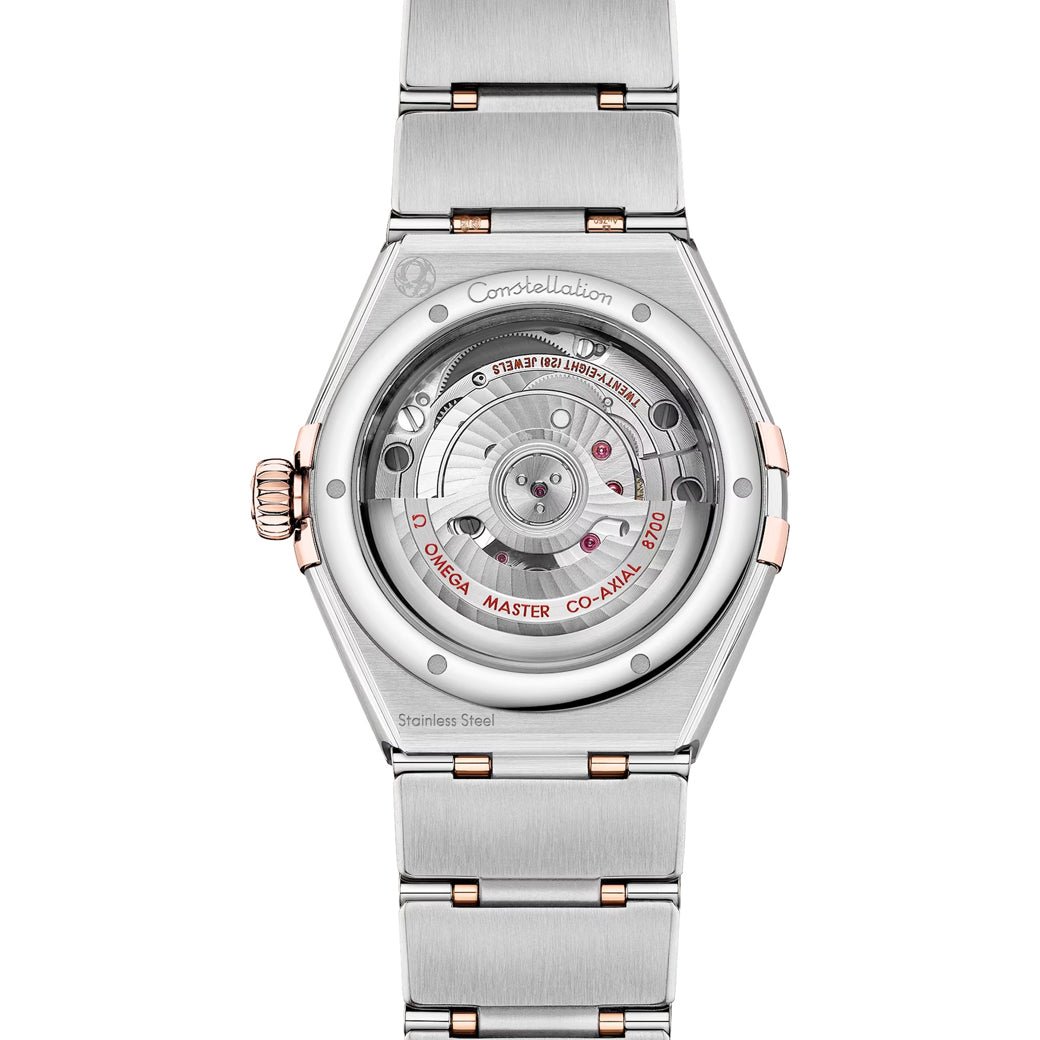 Omega 131.25.29.20.99.001 Constellation Steel & Gold Meteorite Dial 29mm