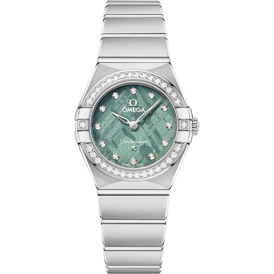 Omega Constellation Meteorite Dial Steel and Diamonds 25mm 131.15.25.60.99.001
