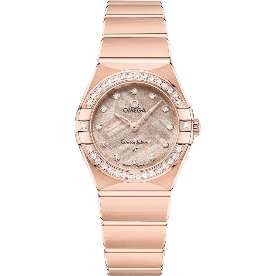 Omega Constellation Meteorite Dial Gold and Diamonds 25mm 131.55.25.60.99.002